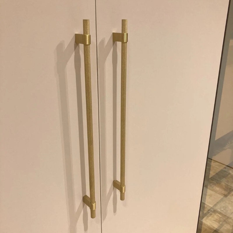 Brass gold cabinet handles luxy interiors
