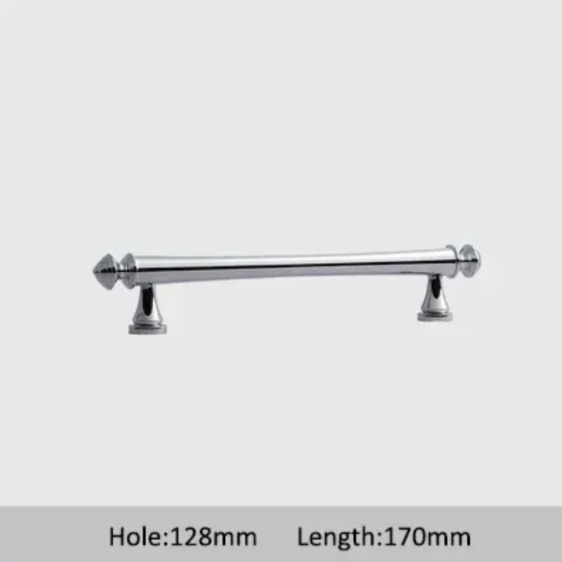 brass hamptons coastal chrome cabinet handles luxy interiors