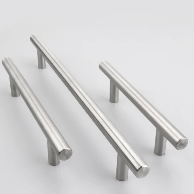 Brushed gold brass luxy interiors black matte matt cabinet handles brushed nickel stainless steel