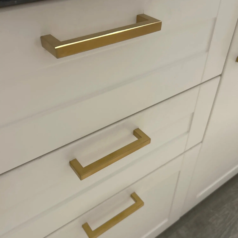 D Handle - Brushed Darker Gold - Image 4