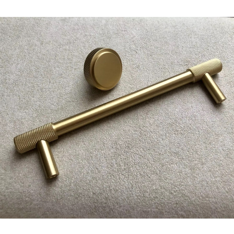 Noosa - Brushed Brass - Knurled - Image 3