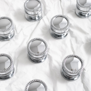 brass hamptons coastal chrome cabinet handles luxy interiors brass polished brass gold