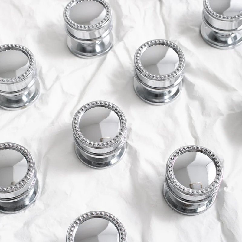 brass hamptons coastal chrome cabinet handles luxy interiors brass polished brass gold