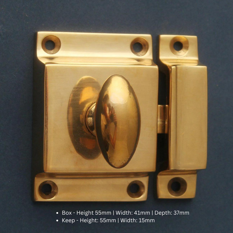 Gold brass polished brass cabinet latch handle knob brushed brass matt black luxy interiors