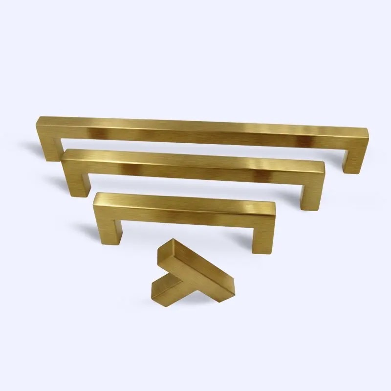 D Handle - Brushed Darker Gold - Image 8