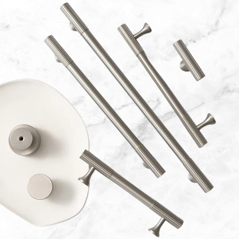 Luxy interiors brushed brass cabinet handles kitchen handles matt black brushed gold brass satin nickel handles