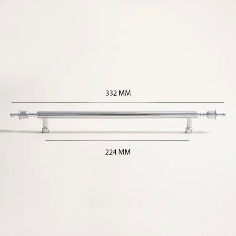 brass hamptons coastal chrome cabinet handles luxy interiors